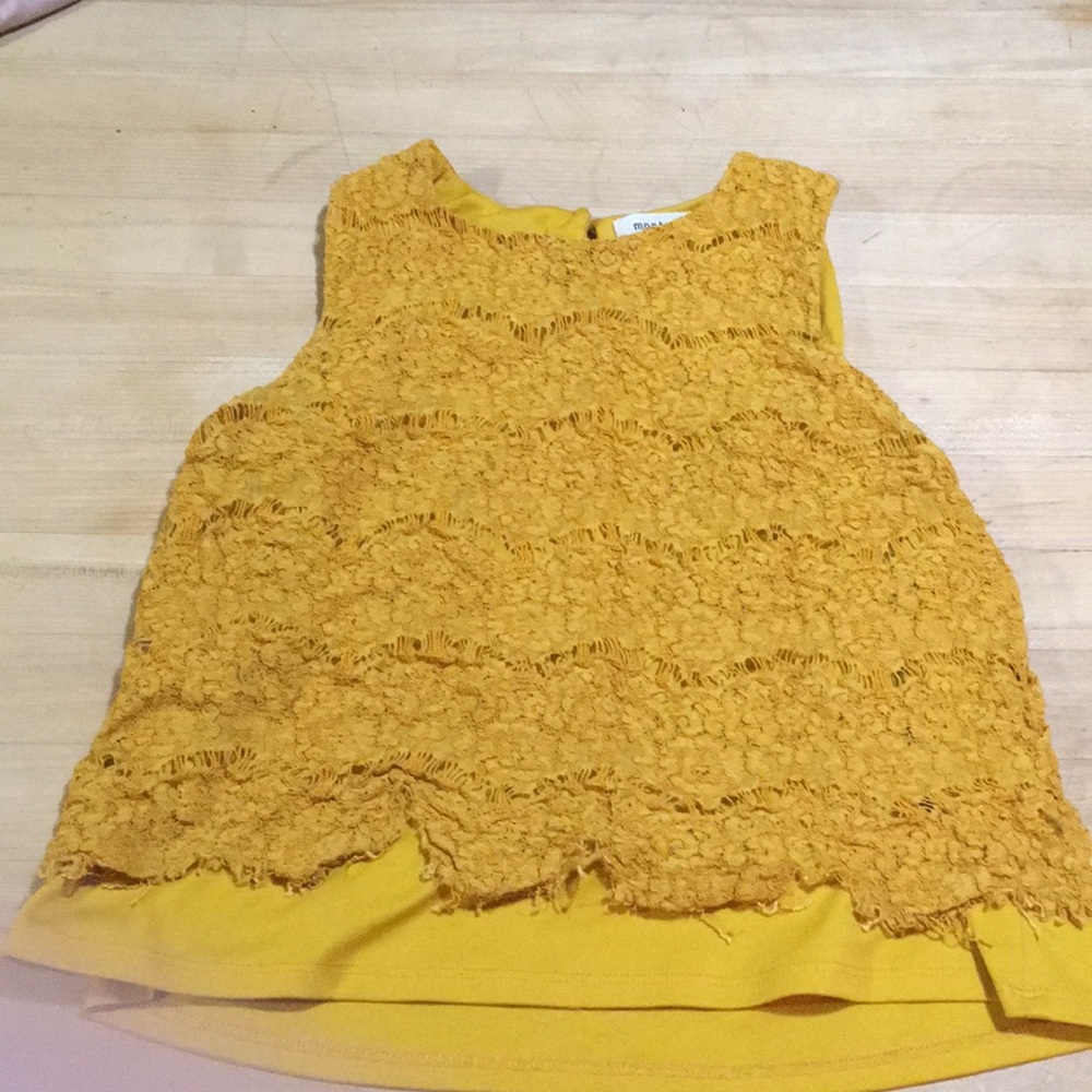 Yellow tank top